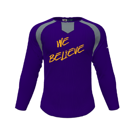 [CUS-DFW-PULL-FLC-CNK-LSL-PUR-YS-LOGO2] Pullover (Youth S, Purple, Logo 2)