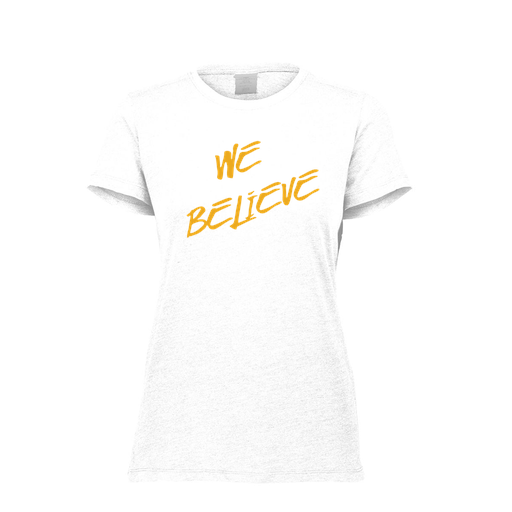 [FTSCUBWH-FAXS-LOGO2] Decker Women's Tri-Blend T-Shirt - Short Sleeve (Female Adult XS, White, Logo 2)