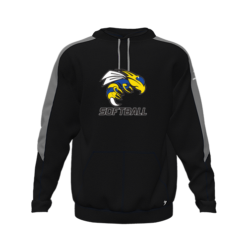 [CUS-DFW-HOOD-FLC-LSL-BLK-YXS-LOGO1] Hoodie (Youth XS, Black, Logo 1)