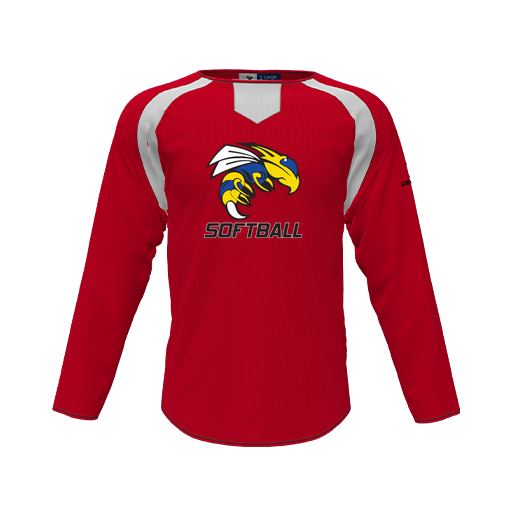 [CUS-DFW-PULL-FLC-CNK-LSL-RED-YS-LOGO1] Pullover (Youth S, Red, Logo 1)