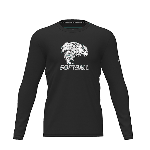 [FTLCDFBK-YXS-LOGO1] Dri Fit Performance T-Shirt (Youth XS, Black, Logo 1, Long Sleeve)