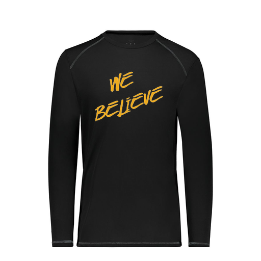 [6845.080.S-LOGO2] Men's SoftTouch Long Sleeve (Adult S, Black, Logo 2)