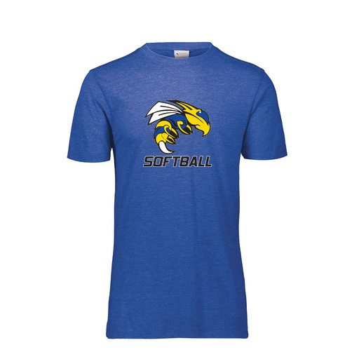 [3066.U55.S-LOGO1] Youth Ultra-blend T-Shirt (Youth S, Royal, Logo 1)