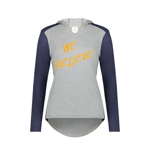 [6902.29V.XS-LOGO2] Ladies Vintage Hoodie (Female Adult XS, Navy, Logo 2)