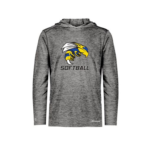 [FOLHCGBK-AS-LOGO1] Decker Men's Charge Hoodie (Adult S, Black, Logo 1)