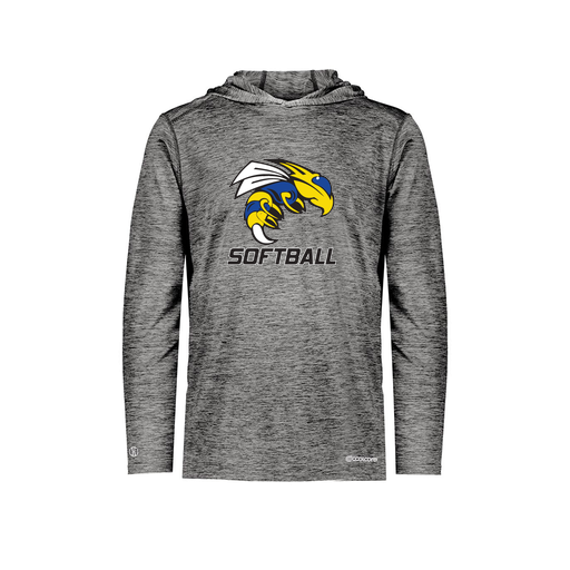 [FOLHCGBK-YS-LOGO1] Decker Youth Charge Hoodie (Youth S, Black, Logo 1)