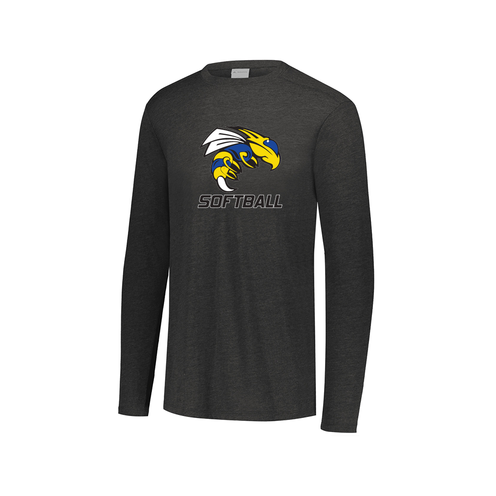 Decker Men's Tri-Blend T-Shirt - Long Sleeve