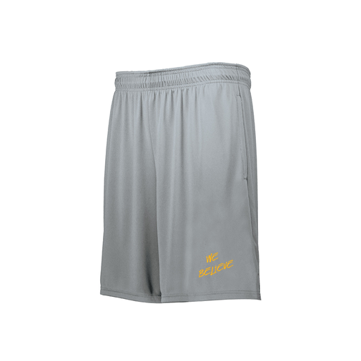 [229511.099.XS-LOGO2] Men's Swift Short (Adult XS, Silver, Logo 2)