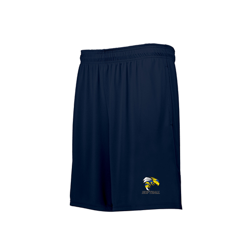 [229611.065.S-LOGO1] Decker Youth Swift Short (Youth S, Navy, Logo 1)