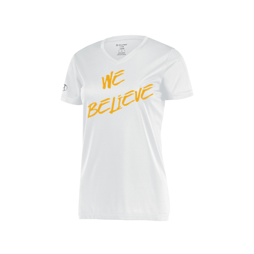 [222820.005.S-LOGO2] Ladies Movement Dri Fit Shirt (Female Adult S, White, Logo 2)