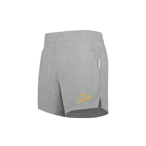 [223704.013.XS-LOGO2] LADIES VENTURA SOFT KNIT SHORTS (Female Adult XS, Silver, Logo 2)