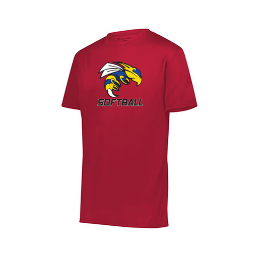 [222819.083.XXS-LOGO1] Youth Movement Dri Fit Shirt (Youth XXS, Red, Logo 1)